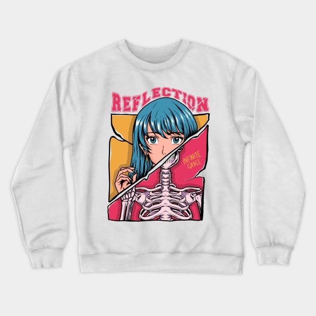 Reflection Crewneck Sweatshirt by HzM Studio